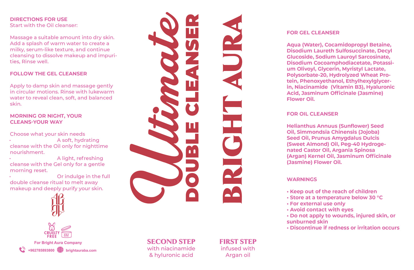 Bright Aura Ultimate Double Cleanser